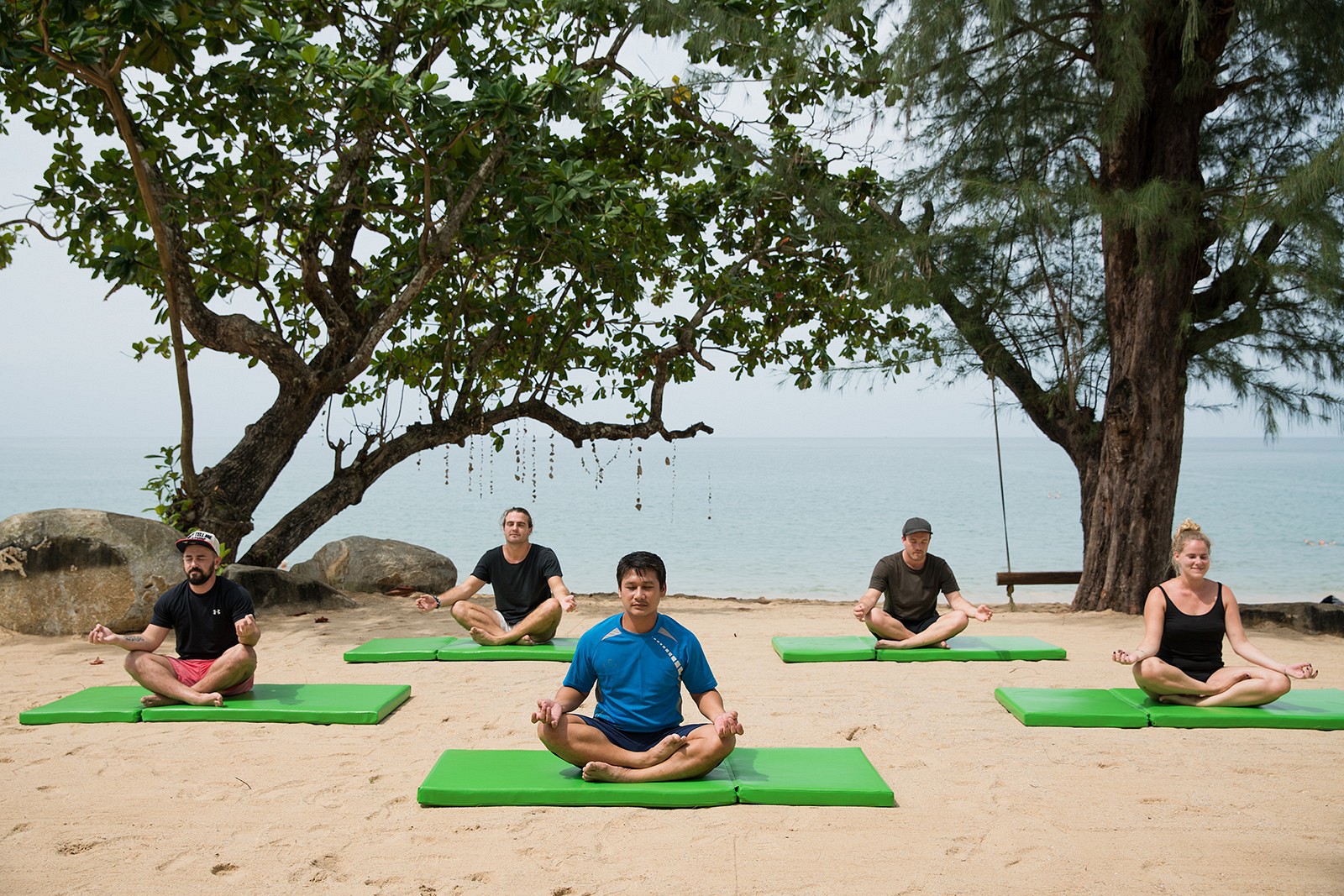 Relaxation corner on Beach